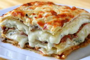 Лазанья с фаршем и грибами