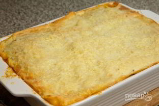 Лазанья с фаршем из готовых листов