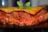 Лазанья с гламурным соусом