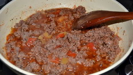 лазанья с гламурным соусом