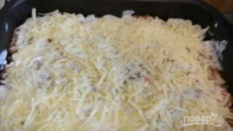 лазанья с говядиной и томатами