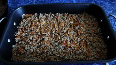 лазанья с лавашом