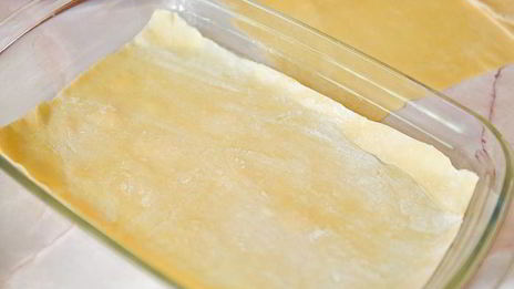 лазанья с мясом и грибами