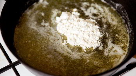 лазанья с мясом и грибами