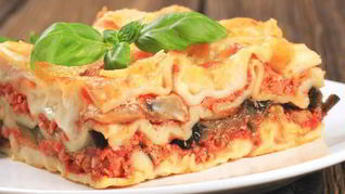 Лазанья с овощами
