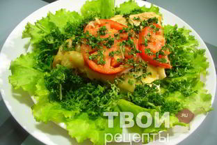 Лазанья с помидорами