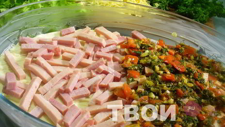 лазанья с помидорами