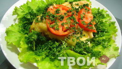 лазанья с помидорами