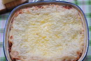 Лазанья с сыром Ламбер