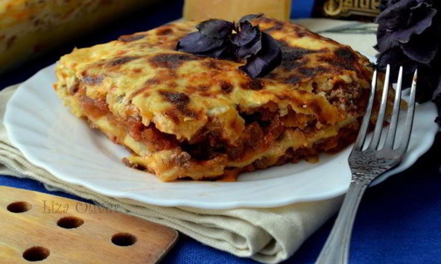 Рецепт лазанья с телятиной и сыром джюгас
