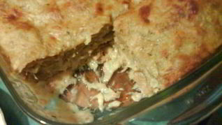 Лазанья с тунцом