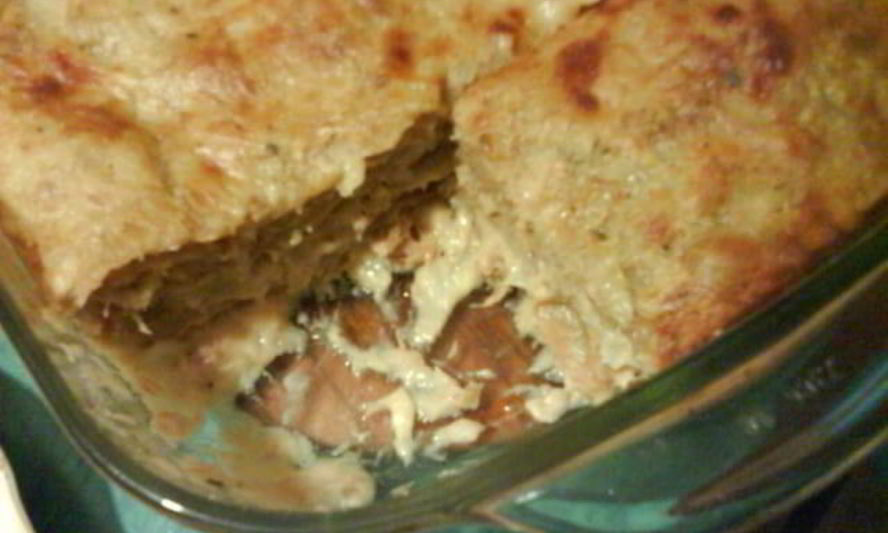 Рецепт лазанья с тунцом