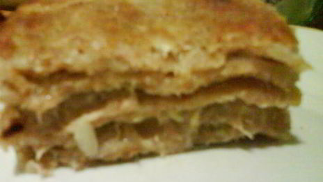 лазанья с тунцом