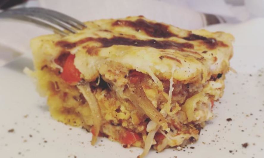 Рецепт лазанья с вешенками и адыгейским сыром под соусом бешамель