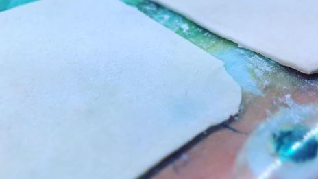 лазанья с вешенками и адыгейским сыром под соусом бешамель