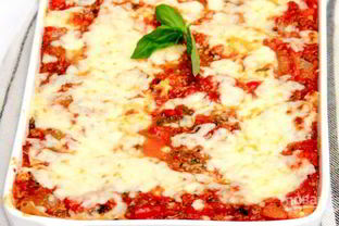 Лазанья с запеченными овощами