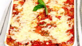 Лазанья с запеченными овощами