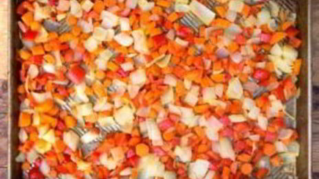 лазанья с запеченными овощами