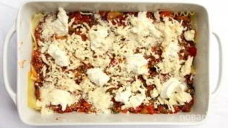 лазанья с запеченными овощами