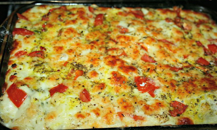 Рецепт лазанья со шпинатом на домашнем тесте