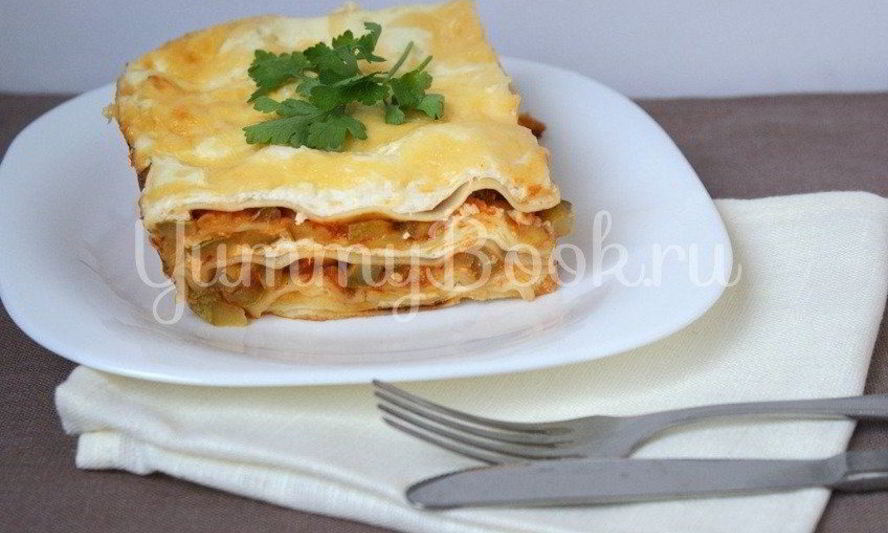 Рецепт лазанья творожно-овощная