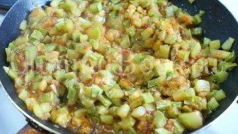 лазанья творожно-овощная