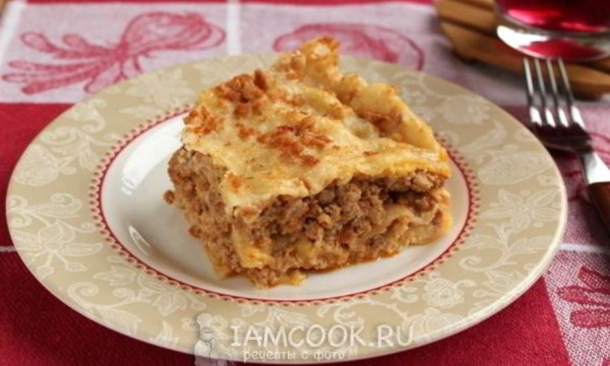 Рецепт лазанья в мультиварке
