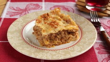 лазанья в мультиварке