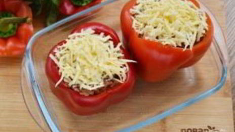 лазанья в перце