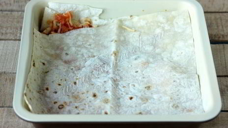 ленивая лазанья с грибами