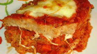 Монастырская лазанья из хлеба