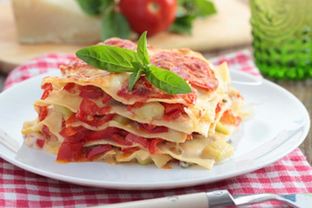 Овощная лазанья