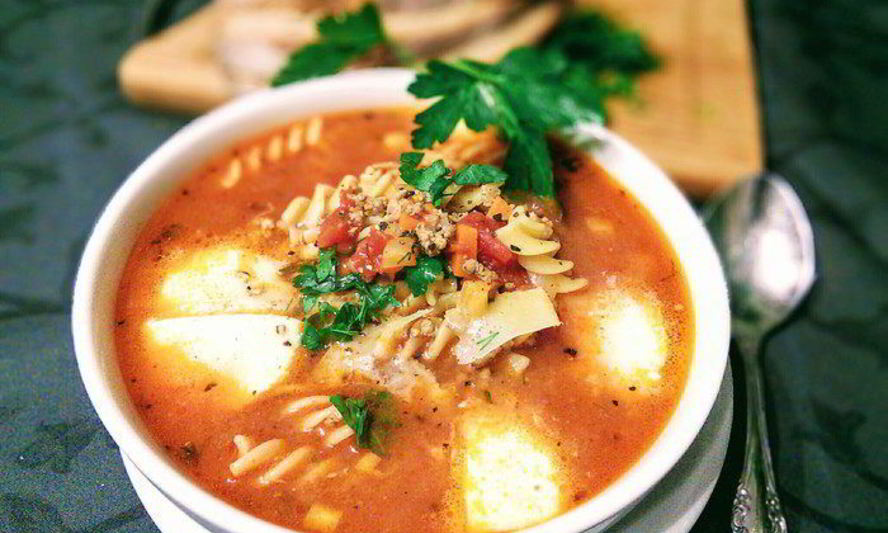 Рецепт суп-лазанья