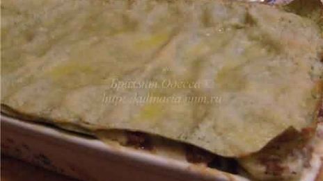сытная лазанья