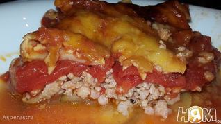 Цуккинья с фаршем из кролика