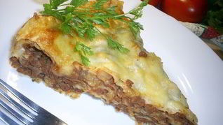 Вкусная и быстрая лазанья на лаваше