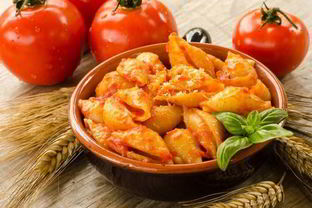 Быстрая паста ракушки в томатном соусе