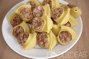 Фаршированные макароны
