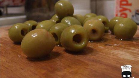 каннеллони с грибами и креветками под пикантным соусом