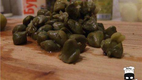 каннеллони с грибами и креветками под пикантным соусом