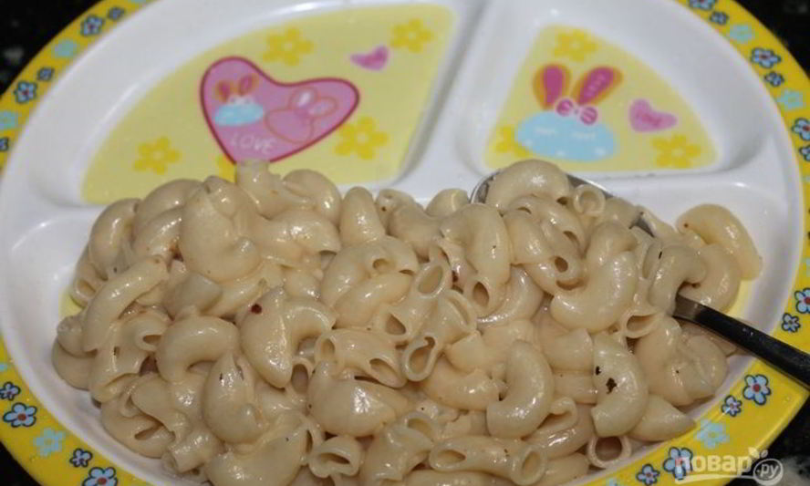 Рецепт макароны для детей