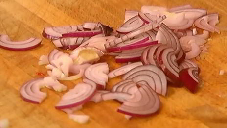 макароны с мидиями под соусом из сидра