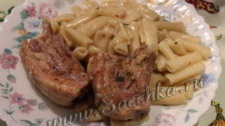 Макароны с мясом