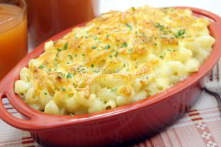 Макароны с сыром в духовке