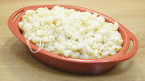 макароны с сыром в духовке