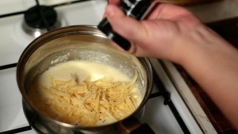 макароны с сыром