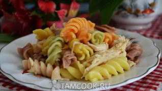 Макароны с тушенкой в мультиварке