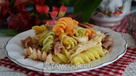 макароны с тушенкой в мультиварке