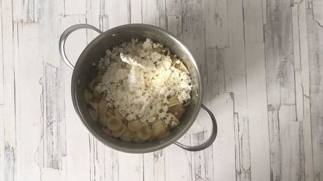 макароны с творогом