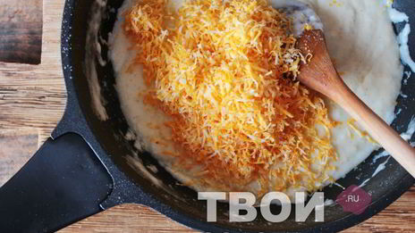 макароны в сырном соусе